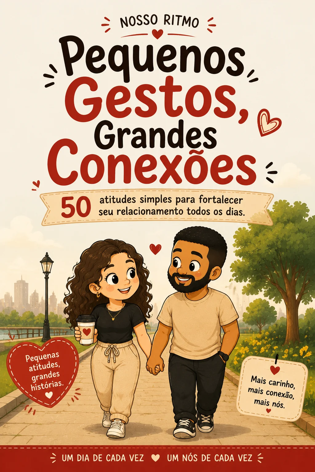 Capa ilustrada do livro Pequenos Gestos, Grandes Conexões